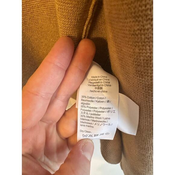 NWOT JCrew Eloise Blazer Cardigan Camel Light Academia Preppy Cottagecore Medium - Picture 5 of 5